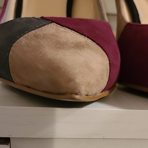 Patchwork Suede Pump-9 - Picture 13 of 13